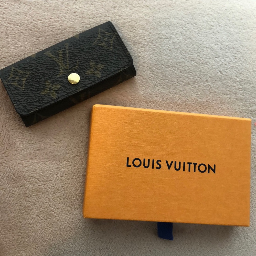 Louis Vuitton Monogram 4 Ring Key Holder